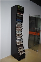 Tower Floor Stand Rack For Mosaic Sample