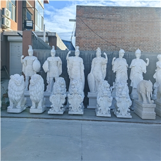 Natural Hand Carved Ancient Greek Marble Statues