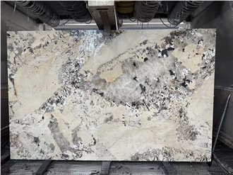 Brazil Popular Pandora White Granite Slab Tiles