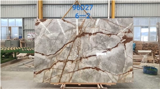 Polished Athena Gold Marble Slab Tiles