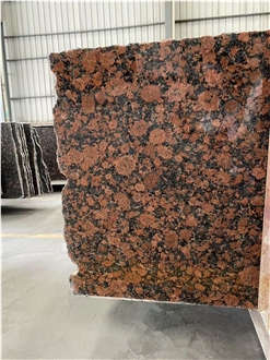Finland Carmen Red Granite Slab  Floor Tile