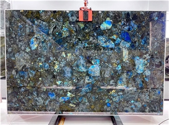 Labradorite Blue Semiprecious Stone Slabs