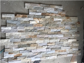 Golden Honey Multicolor Slate Stone Veneer