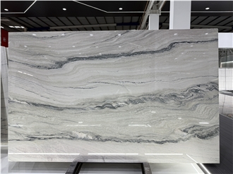 Polished Aquarella Quartzite Slabs