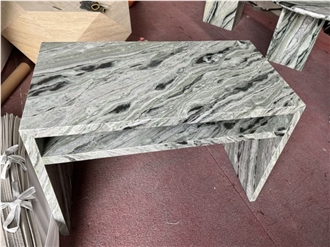 Shangri La Jade Green Marble Table