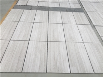 Wall Natural Marble White Wooden Marble Slab Tiles