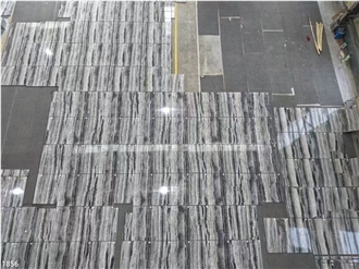 Silver Breccia Marble Slabs Serbian Ash Bedrock Grey Tile