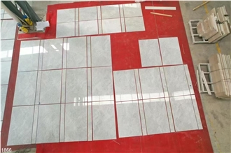 Sunny White Marble Tiles Pasha Classic Stone Floor Decorates