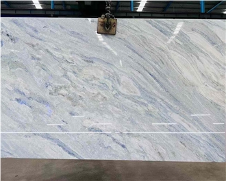 Blue Crystal Marble Slabs