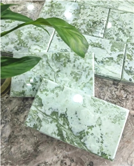 Chinese Light Green Marble  Tiles