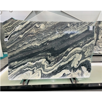 Natural Explosion Blue Quartzite Slabs