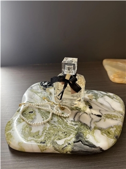 OEM ODM China Green Marble Trays Home Decor Products On Sale