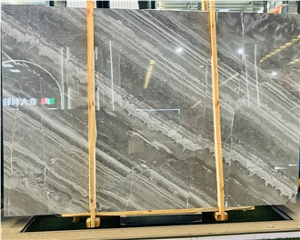 Silver Breccia Marble Slabs, Floor Tile