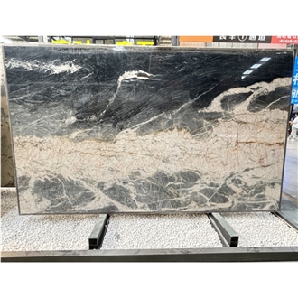 Stormy Grey Marble Slabs