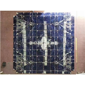 Top Quality Blue Sodalite Tiles