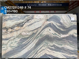 Unique Fusion Blue Quartzite Slabs