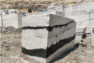 Panda White Marble Blocks