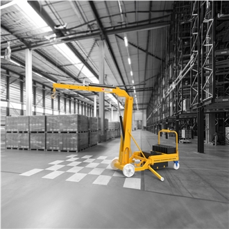 Powered Counterbalance Crane With Lateral Movement APCCL