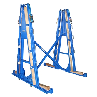 Folding A-Frame Storage Racks, A-Frame Transport Racks