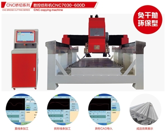 CNC Bridge Type Copying & Profiling Machine