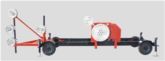 CRAWLER TYPE Quarry Wire Saw Machine