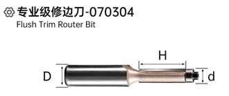 Flush Trim Router Bit