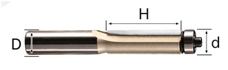 Lengthen Flush Trim Router Bit