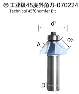 Technical 45°Chamfer Bit