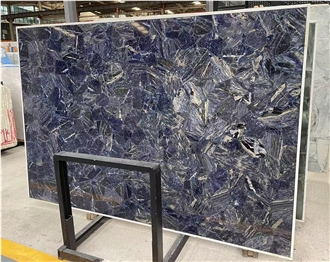 Brazil Blue Sodalite Slabs Tiles