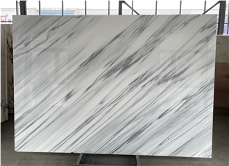 China Landscape White Marble Slabs