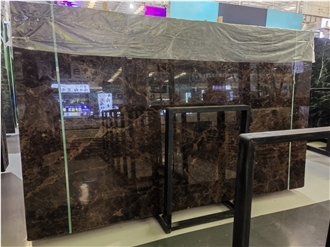 Dark Emperador Marble Slabs Wall Tiles