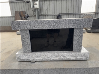 Granite Cremation Bench Single Niche Columbarium
