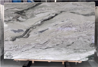 New Monica White Marble Slabs