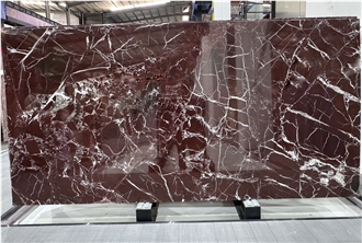 ROSSO ANTICO Spanish Red Marble Slabs