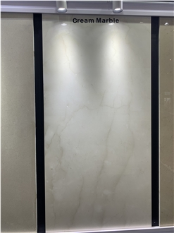 Cream Botticino Marble Polished And Honed Slabs