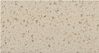 Cream Galaxy Beige Quartz Sparkling  Sparkle Quartz Tiles