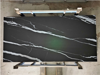 1600X3200x 20Mm &12Mm Thickness Top Nero Margiua Sintered Stone Slabs
