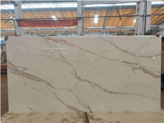 1600X3200x12 Mm Rose Gold Full Body Sintered Stone Slabs