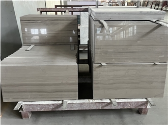 Athens Grey Wood Vein Marble Tiles