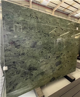Breccia Seattle Green Marble Slabs