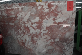 Carmen Rossa Queen Marble Slab  Pattern