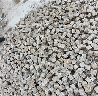 G682 Granite Natural Split Cube Stone