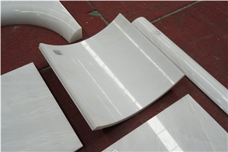 Karibib White Marble Wall Molding