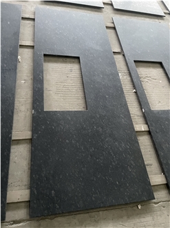 Steel Grey Granite Polished Countertops