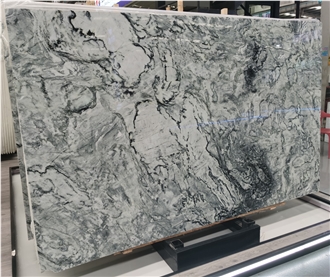 Natural White Marble With Black Veins For Tiles