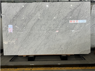 Italy Bianco Carrara White Marble For Interior Deign Tiles