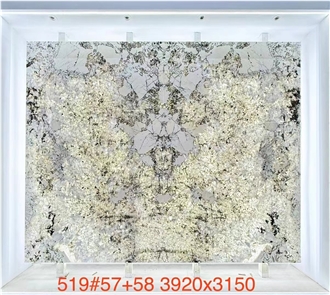 Pandora White Quartzite Slabs