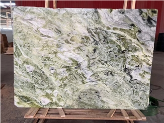 Polished Amazon Green Marble Slabs
