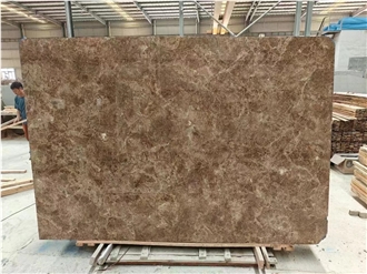 Polished Light Empereador Marble Slabs