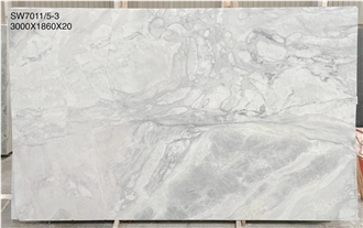 Polished Oyster Grey Fendi Grey Marble  Floor Tile